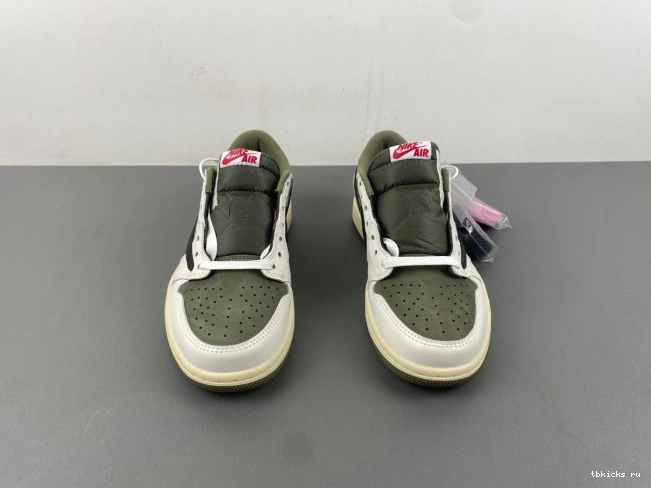 Rep TB X 1 OG AIR OLIVE TRAVIS MEDIUM JORDAN LOW SCOTT DM7866-200 0730